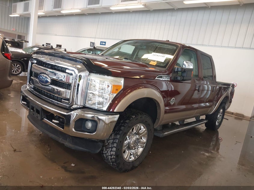 2011 Ford F-250 Lariat VIN: 1FT7W2BT7BEB36602 Lot: 44282340