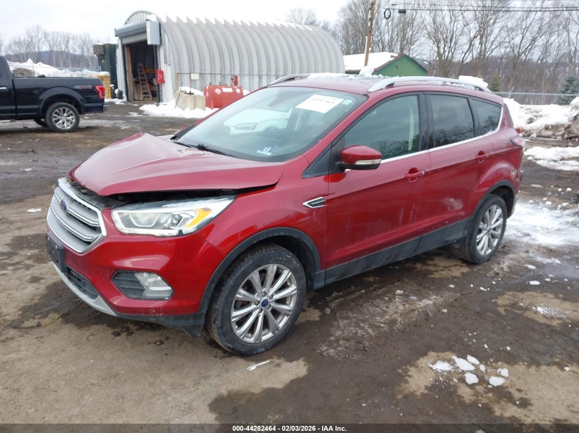 2017 Ford Escape 1.5 Titanium red Lot 111044282464 Vin 1FMCU9JD6HUA30708