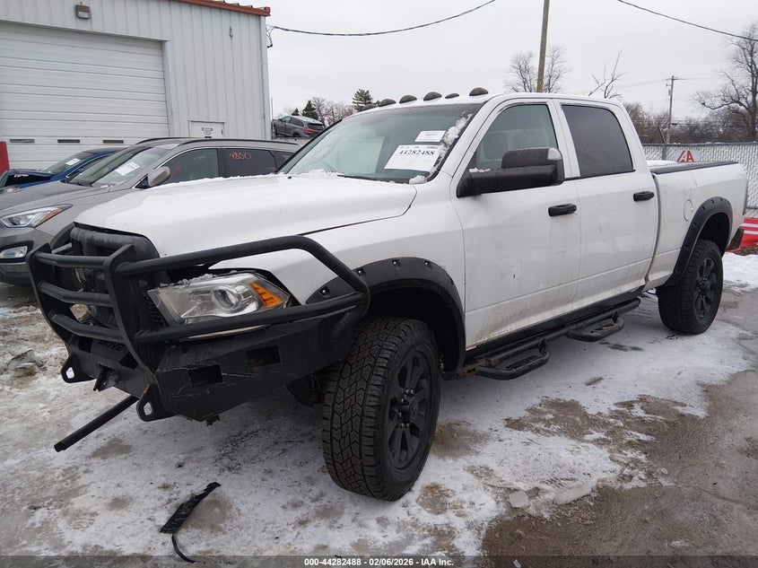 Vin: 3c6ur5cl5jg416267, lot: 44778824, ram 2500 tradesman  4x4 6'4 box 20182