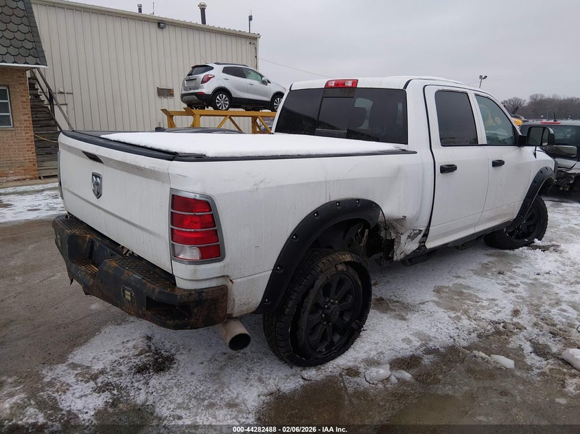 Vin: 3c6ur5cl5jg416267, lot: 44778824, ram 2500 tradesman  4x4 6'4 box 20184