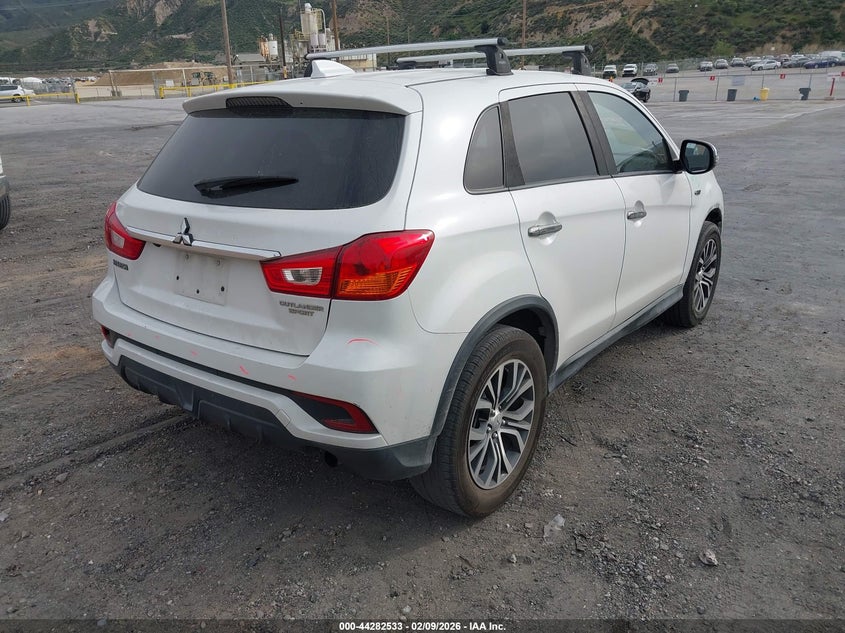 Vin: ja4ap3au0jz004284, lot: 44778869, mitsubishi outlander sport 2.0 es 20184