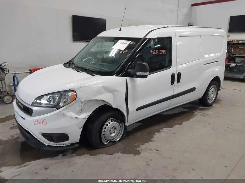Vin: zfbhrfab9n6y52494, lot: 44778981, ram promaster city cargo van 20222