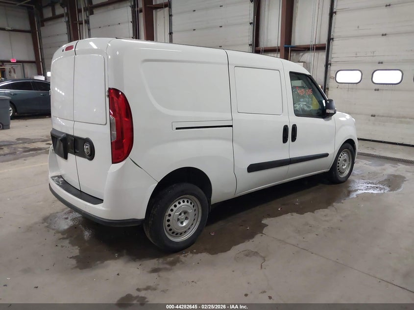 Vin: zfbhrfab9n6y52494, lot: 44778981, ram promaster city cargo van 20224