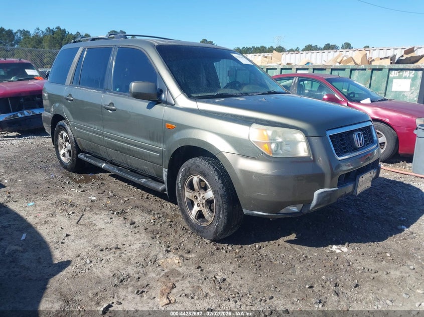 5FNYF28506B001902 2006 Honda Pilot Ex-L auction photo 1