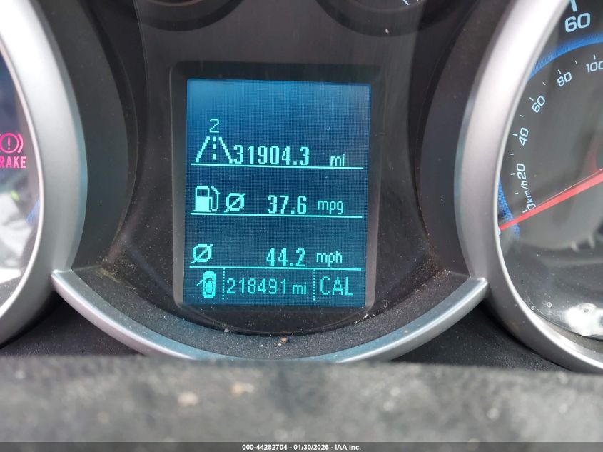 2012 Chevrolet Cruze 1Lt VIN: 1G1PL5SC8C7165213 Lot: 44282704