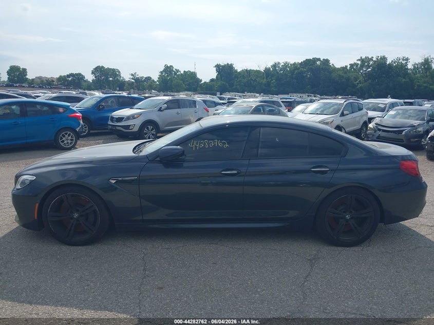 2017 BMW M6 Gran Coupe VIN: WBS6E9C3XHG437540 Lot: 44282762