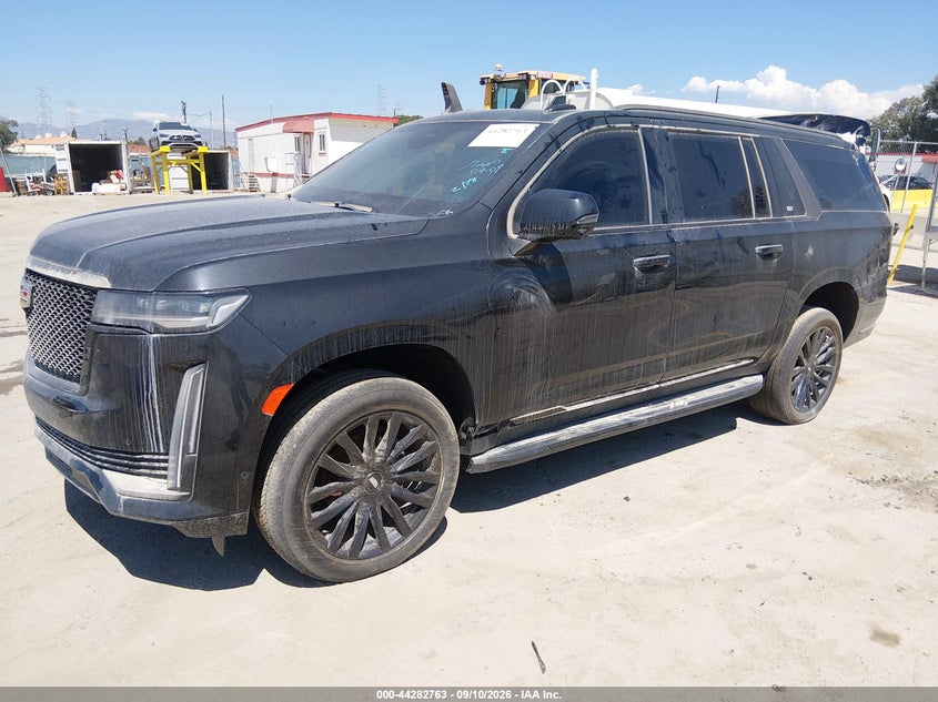Vin: 1gys4kkl4nr241864, lot: 44779099, cadillac escalade esv 4wd premium luxury 20222