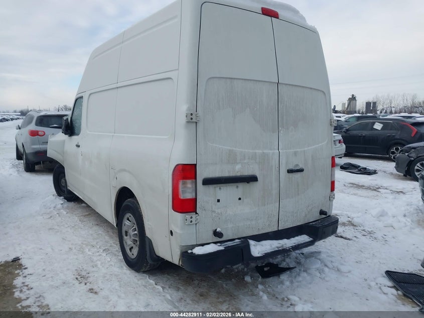 Vin: 1n6bf0ly5jn803834, lot: 44779247, nissan nv cargo nv2500 hd sv v6 20183