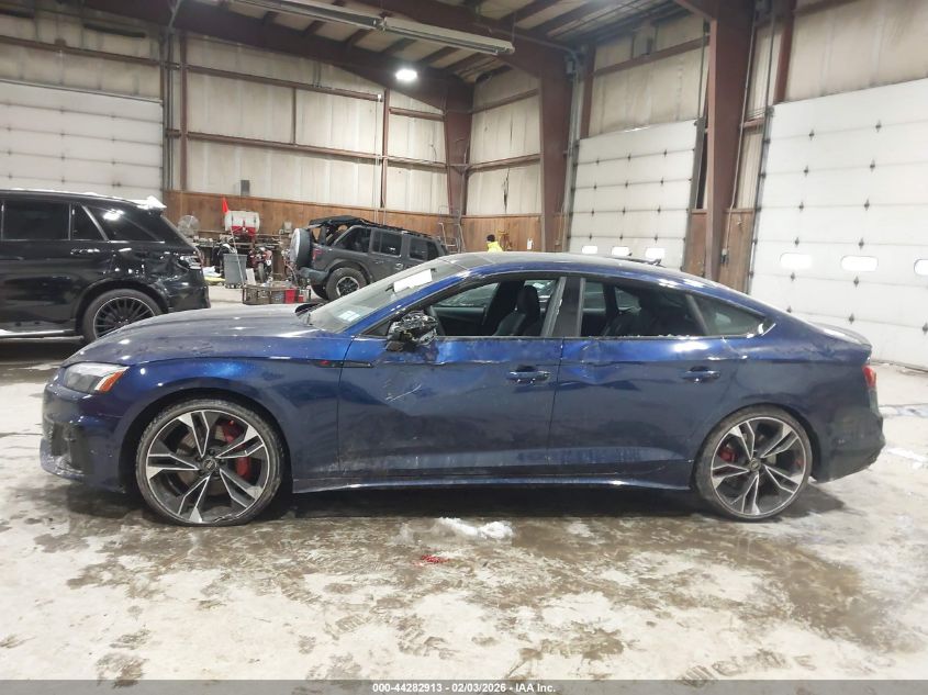 2024 Audi S5 Sportback Premium Plus Tfsi Quattro Tiptronic VIN: WAUC4CF5XRA025224 Lot: 44282913