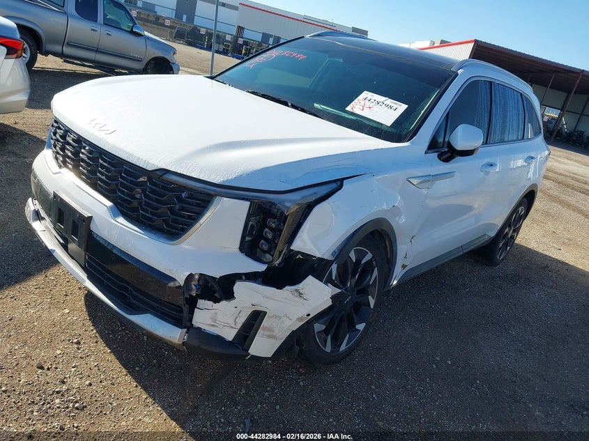 Vin: 5xyrk4jf1rg268994, lot: 44779320, kia sorento sx 20242