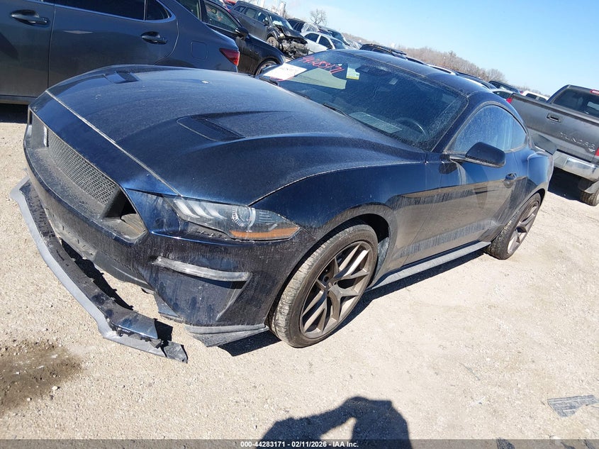 Vin: 1fa6p8th3m5148860, lot: 44779507, ford mustang ecoboost fastback 20212