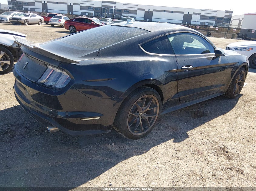Vin: 1fa6p8th3m5148860, lot: 44779507, ford mustang ecoboost fastback 20214