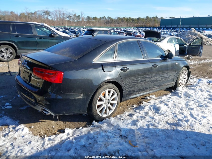 Vin: wauhgafc0dn079858, lot: 44779610, audi a6 3.0t premium 20134