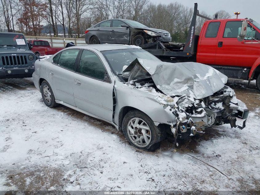 2004 Pontiac Grand Am Se1