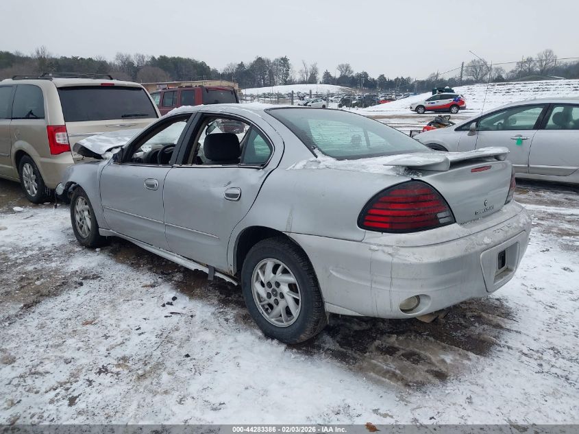 2004 Pontiac Grand Am Se1