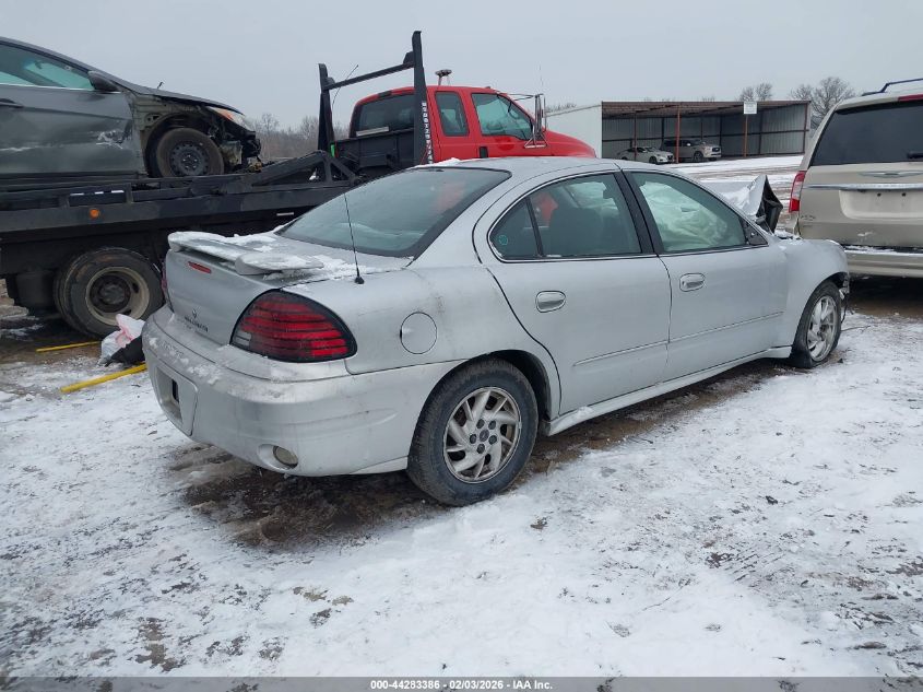 2004 Pontiac Grand Am Se1
