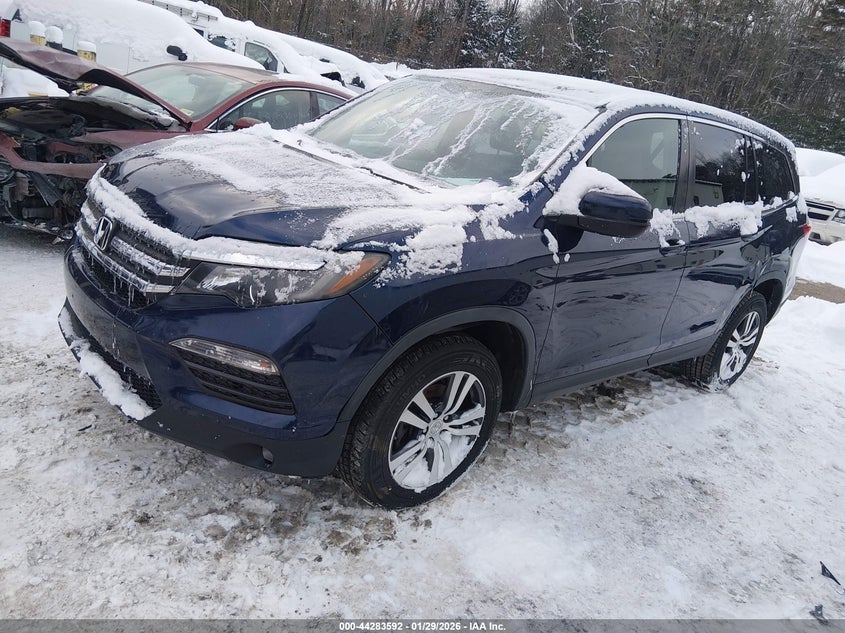 Vin: 5fnyf6h5xjbo13698, lot: 44779928, honda pilot ex-l 20182