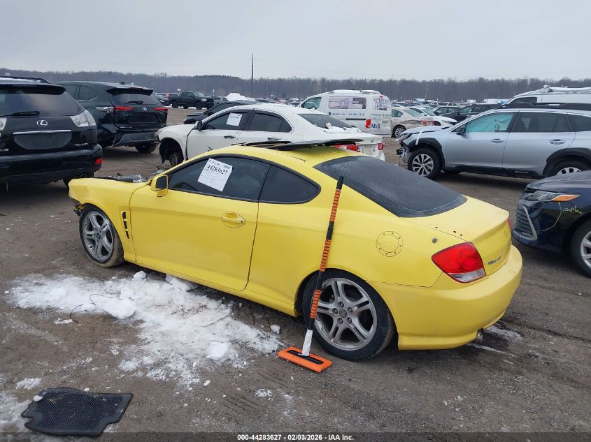 2006 Hyundai Tiburon Gt/Gt Limited/Se