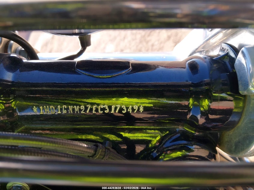 2014 Harley-Davidson Fxdl Dyna Low Rider VIN: 1HD1GNM27EC317349 Lot: 44283638