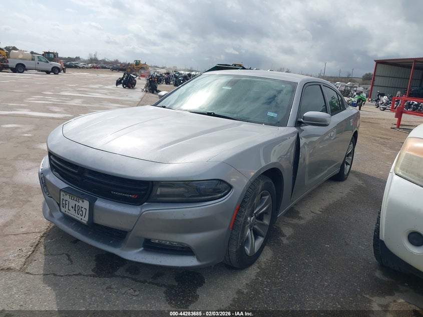 Vin: 2c3cdxhgxfh902594, lot: 44780021, dodge charger sxt 20152