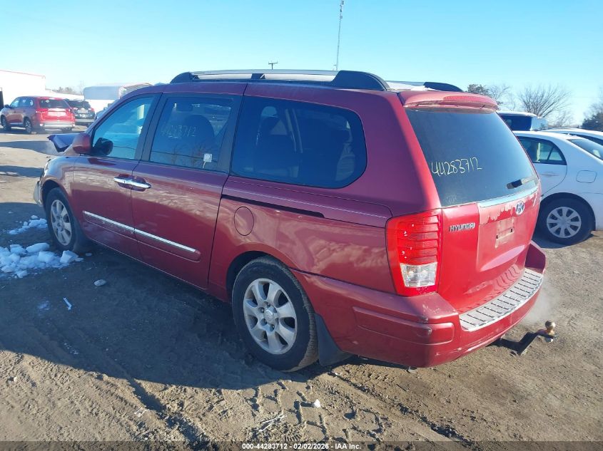 2007 Hyundai Entourage Gls/Limited/Se