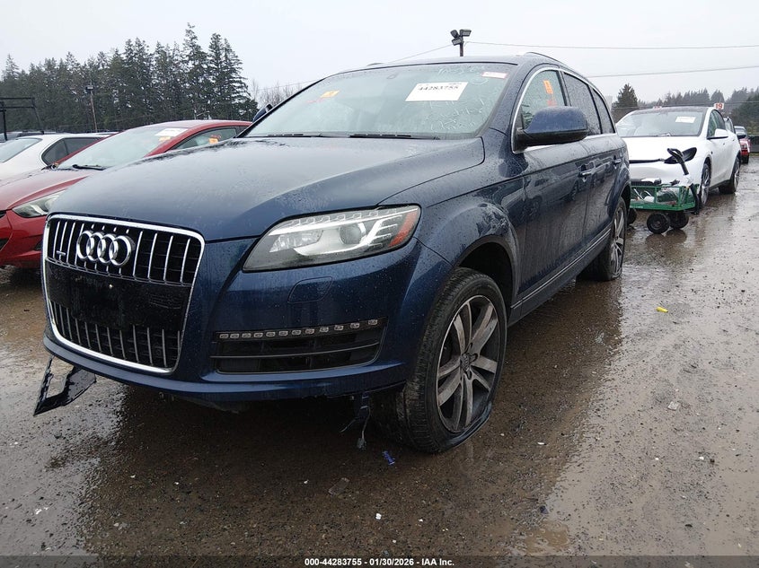 Vin: wa1lgafe4ed002099, lot: 44780091, audi q7 3.0t premium 20142