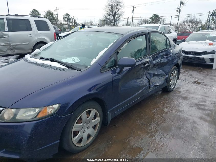 2009 Honda Civic Lx VIN: 1HGFA16579L008884 Lot: 44283805