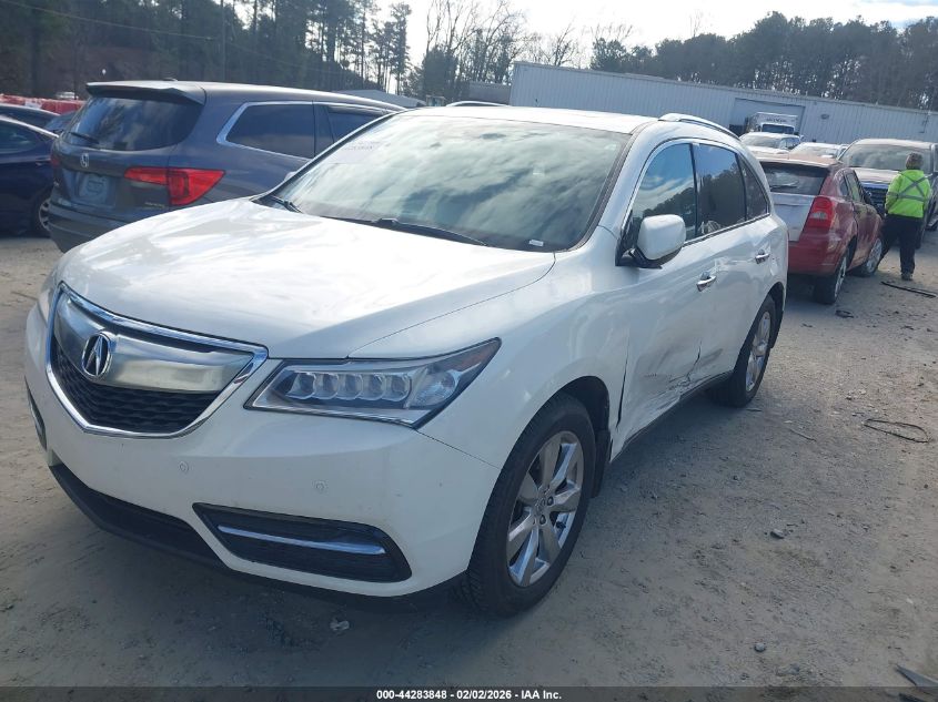 2016 Acura Mdx Advance Entertainment Packages/Advance Package