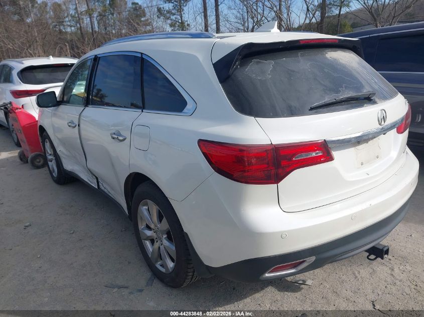 2016 Acura Mdx Advance Entertainment Packages/Advance Package