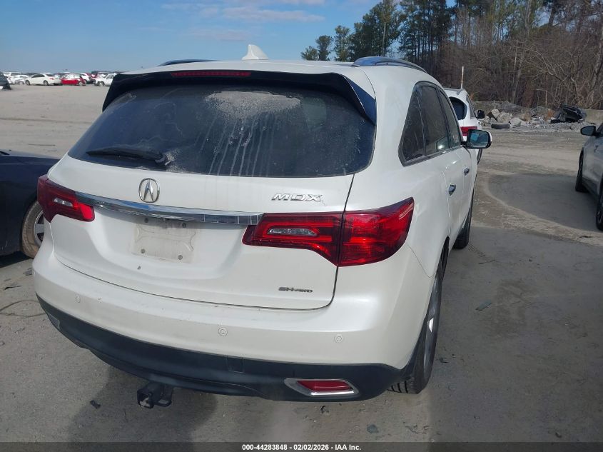 2016 Acura Mdx Advance Entertainment Packages/Advance Package