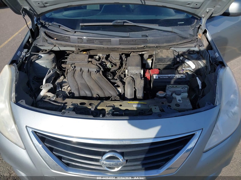 2012 Nissan Versa 1.6 1.6 Sl silver Lot 111044284004 Vin 3N1CN7AP9CL922666