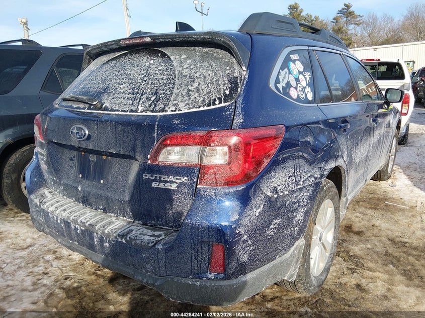 Vin: 4s4bsacc8g3208887, lot: 44780577, subaru outback 2.5i premium 20164
