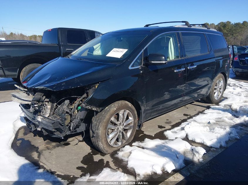 2016 Kia Sedona Sx Luxury