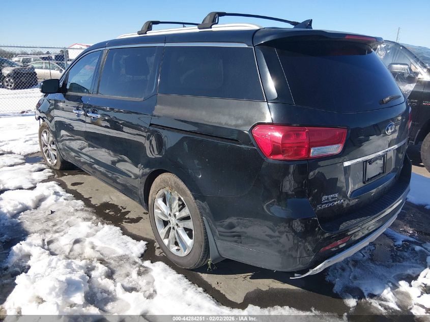 2016 Kia Sedona Sx Luxury