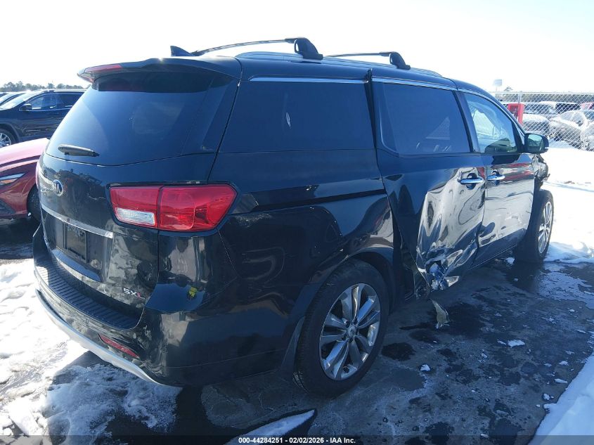 2016 Kia Sedona Sx Luxury