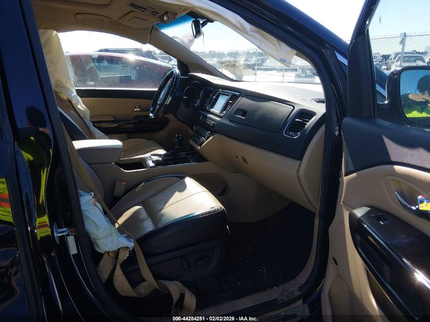 2016 Kia Sedona Sx Luxury