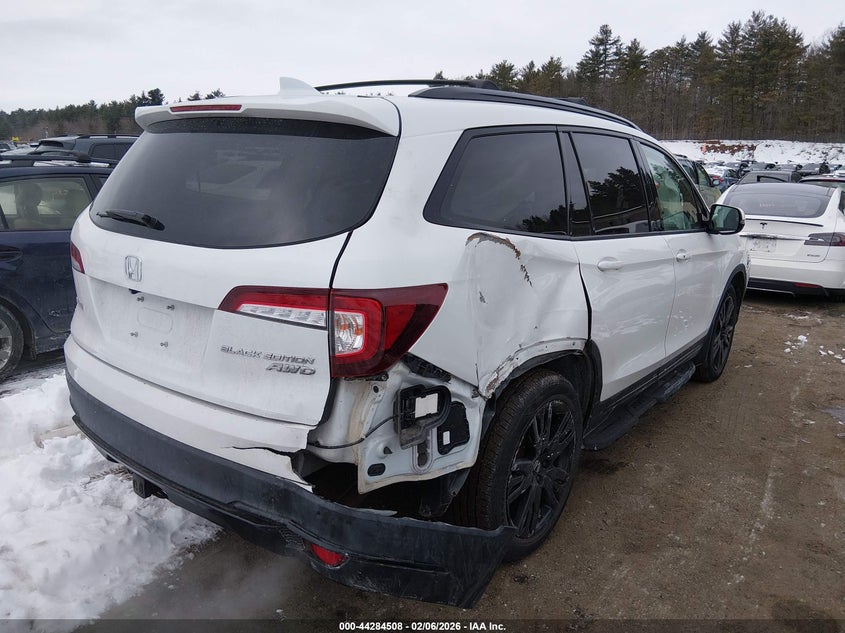 2021 Honda Pilot Awd Black Edition