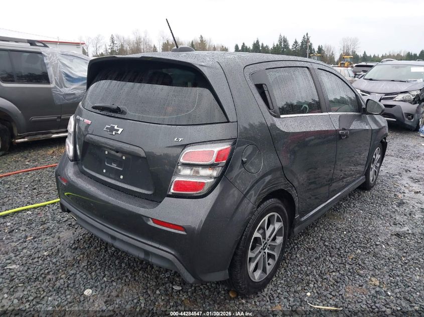 2018 Chevrolet Sonic Lt Auto