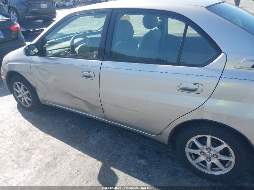 2002 Toyota Prius VIN: JT2BK12U820050598 Lot: 44284578