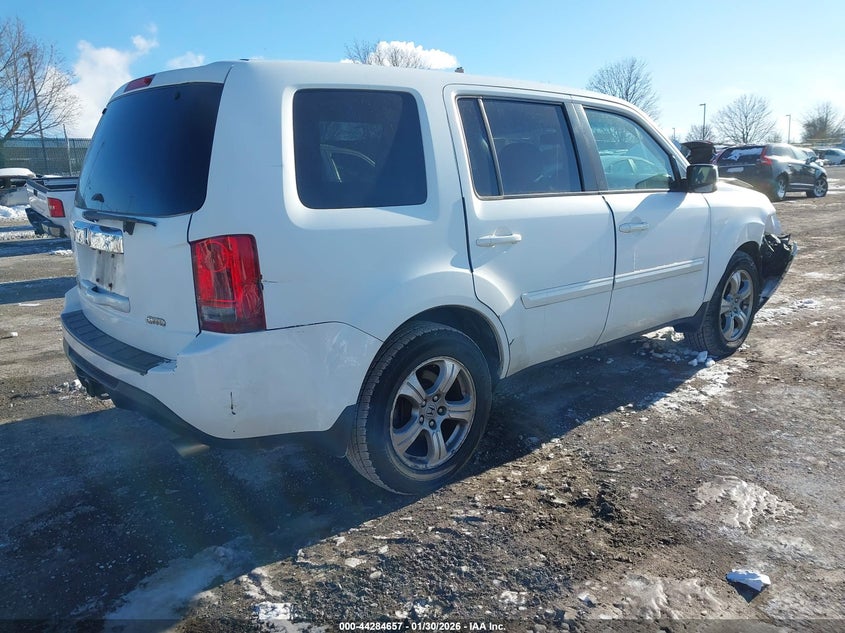 2012 HONDA PILOT auction photo 4