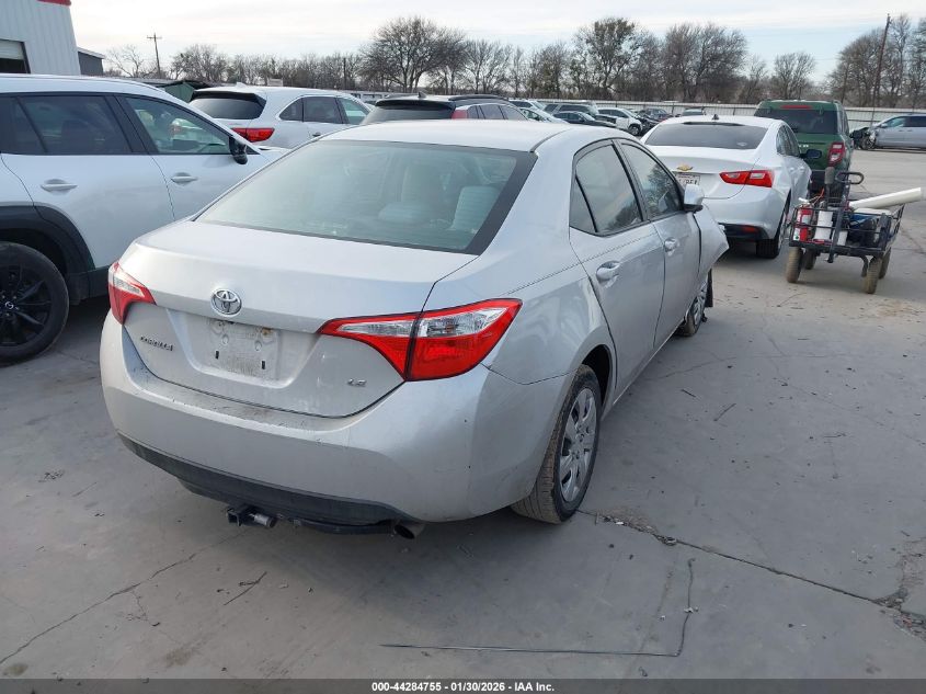 2016 Toyota Corolla Le