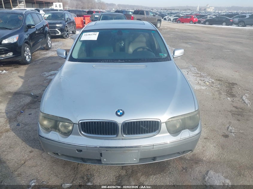 2002 BMW 745Li VIN: WBAGN63452DR05568 Lot: 44284794
