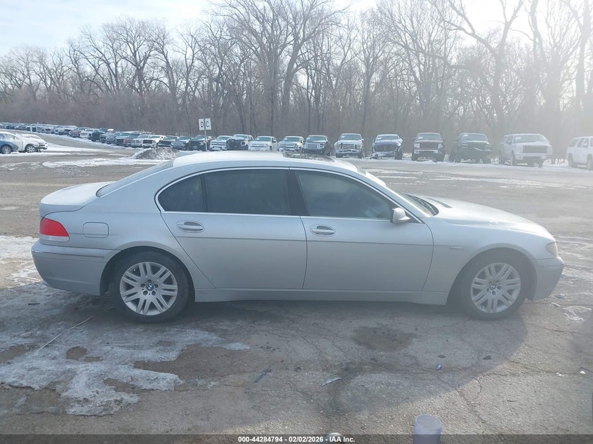 2002 BMW 745Li VIN: WBAGN63452DR05568 Lot: 44284794