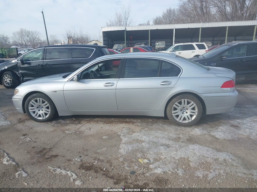2002 BMW 745Li VIN: WBAGN63452DR05568 Lot: 44284794