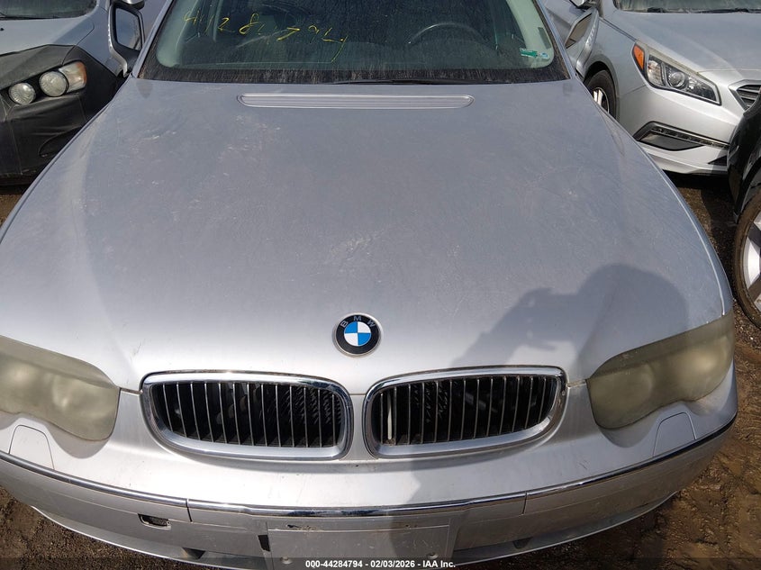 2002 BMW 745Li VIN: WBAGN63452DR05568 Lot: 44284794