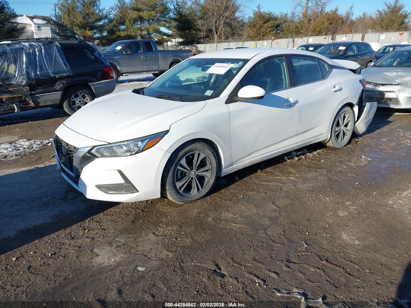 2022 Nissan Sentra Sv Xtronic Cvt