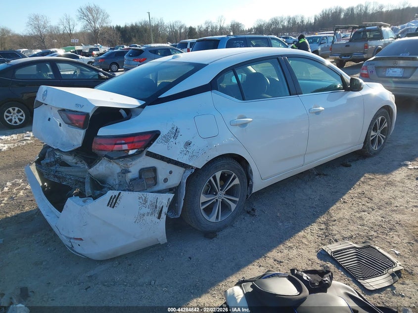 2022 Nissan Sentra Sv Xtronic Cvt