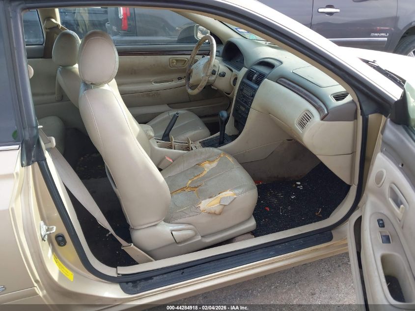 2001 Toyota Camry Solara Sle V6