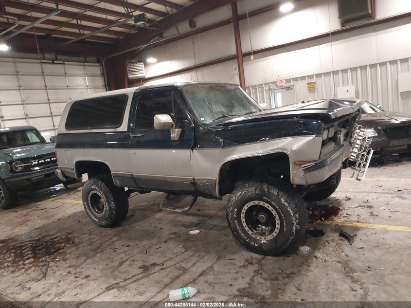 1989 Chevrolet Blazer V10 VIN: 1GNEV18K2KF109456 Lot: 44285144