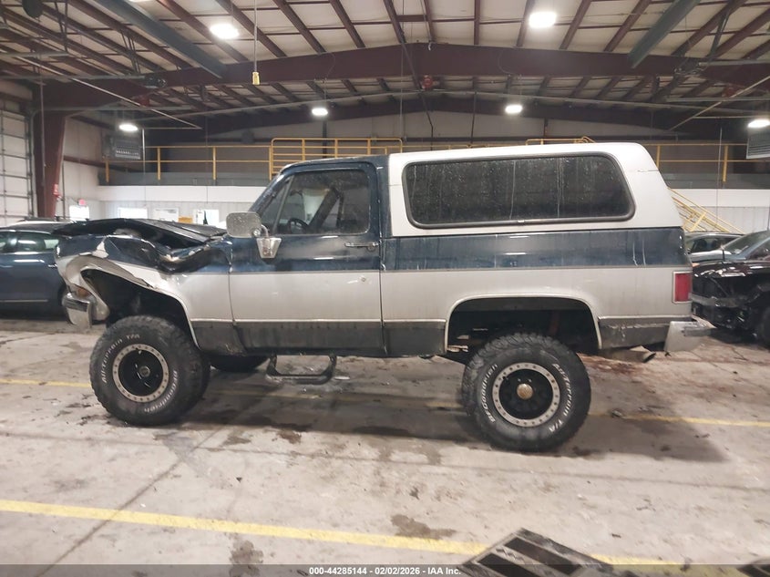 1989 Chevrolet Blazer V10 VIN: 1GNEV18K2KF109456 Lot: 44285144